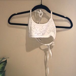 Itsy bitsy halter crop top
